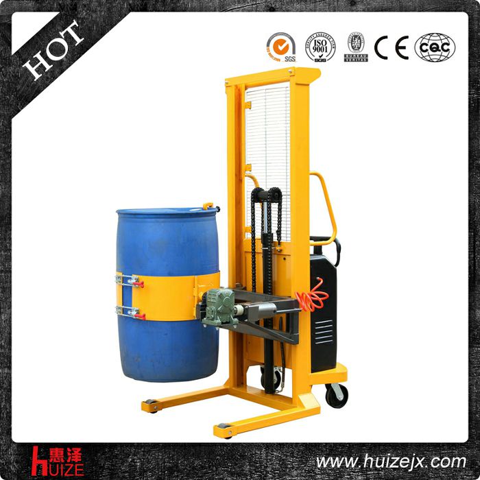 半電動(dòng)多功能油桶車（單門(mén)架，夾塑桶）