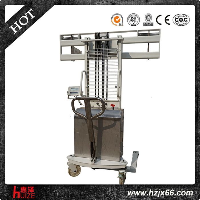 半電動(dòng)稱重叉紙車(chē)